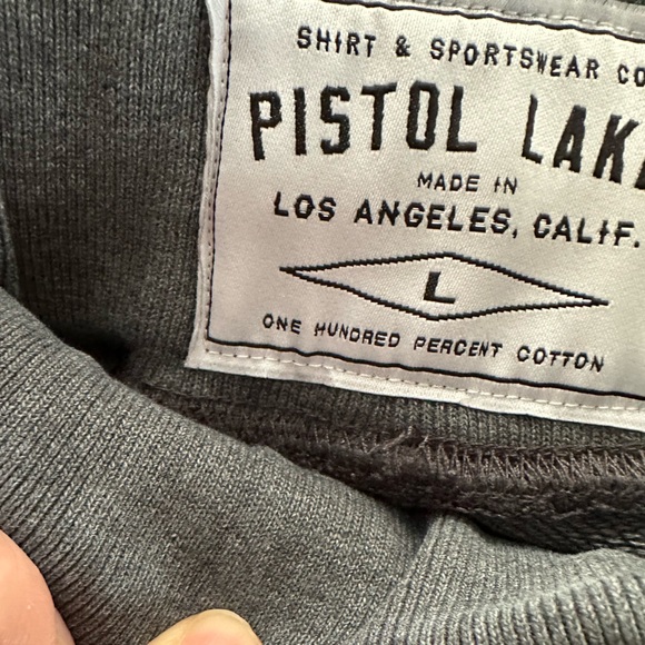 Pistol Lake L A Men’s minimalist Joggers Casual Comfy day wearing or at Gym Sz L - Picture 11 of 12